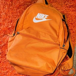 Orange Nike Backpack
